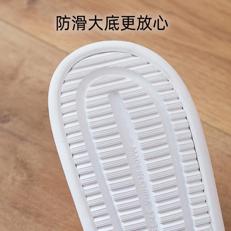 Spring Linen Slippers Home Four Seasons Home Cotton and Linen Indoor Non-slip Floor Breathable Linen Slippers Spring and Autumn