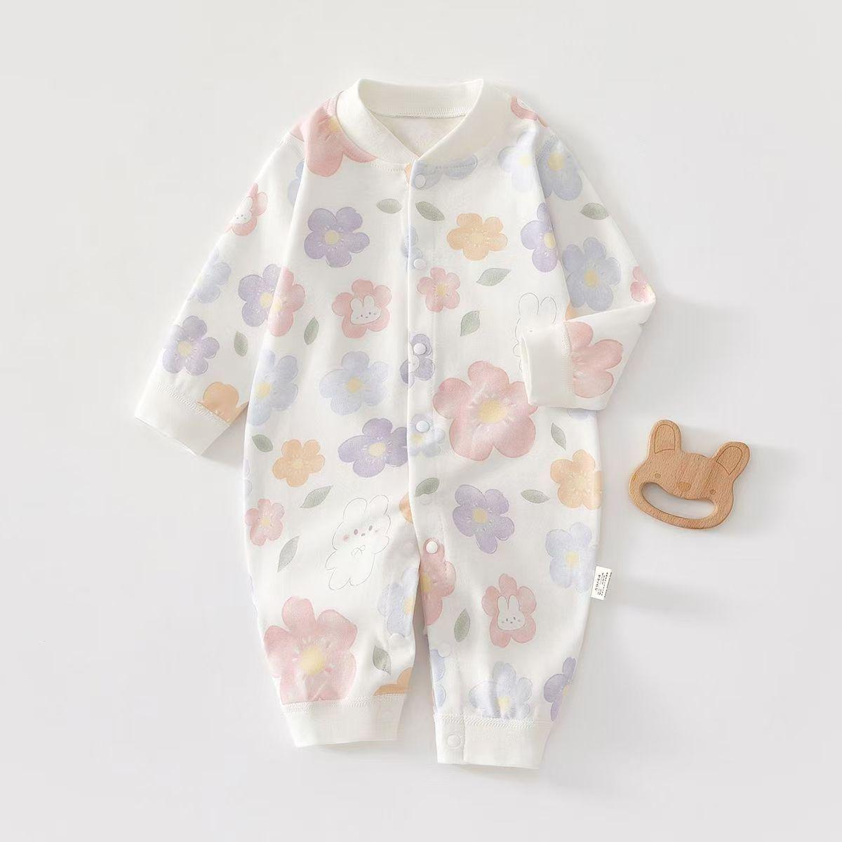 

Baby Long Sleeve Warm Onesie for Spring and Autumn Outings 59 cm