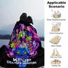 Kpop Demon Hunters Blanket Soft Throw Blanket For Home Bedroom Bed Sofa Travel Office Solid Christmas Blanket