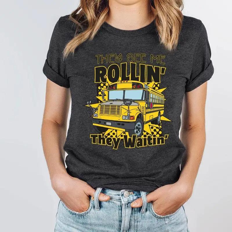 Bus Driver T Shirt Funny School Back to Appreciation Day