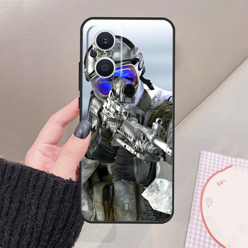 Army Soldier Special Forces Funda For OPPO Reno 13 11 12 14 Pro 13F 14F 12F 11F 7 8 Lite OPPO Find X5 X6 X8 X9 Pro Case