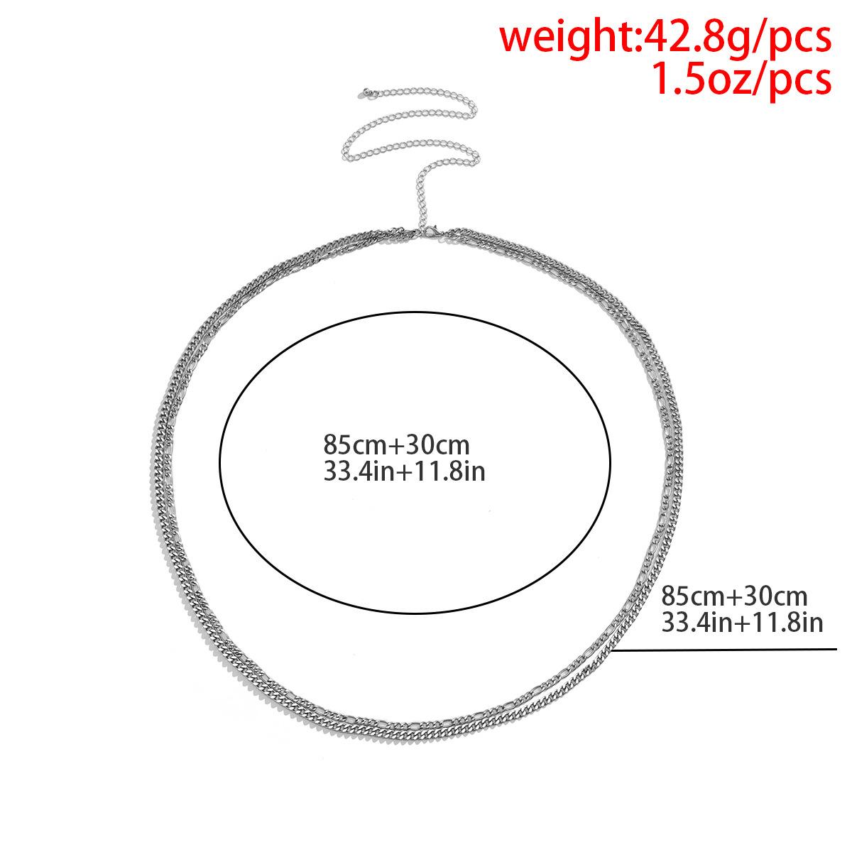 

Европа и США, новые мужчины;s поясная цепочка, простая поясная цепочка Joker, цепочка для тела, уличный хип-хоп, персонализированные аксессуары для одежды для мужчин.