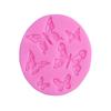 1pcs Pink Butterfly Fondant Cake Silicone Mold Biscuits Pastry Mould Ice Cube Chocolate Candy Molds Cake Decoration Baking Tools
