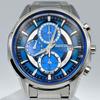 Used [In Very Good Condition] Seiko WIRED Apollo Solar Chronograph Blue Dial