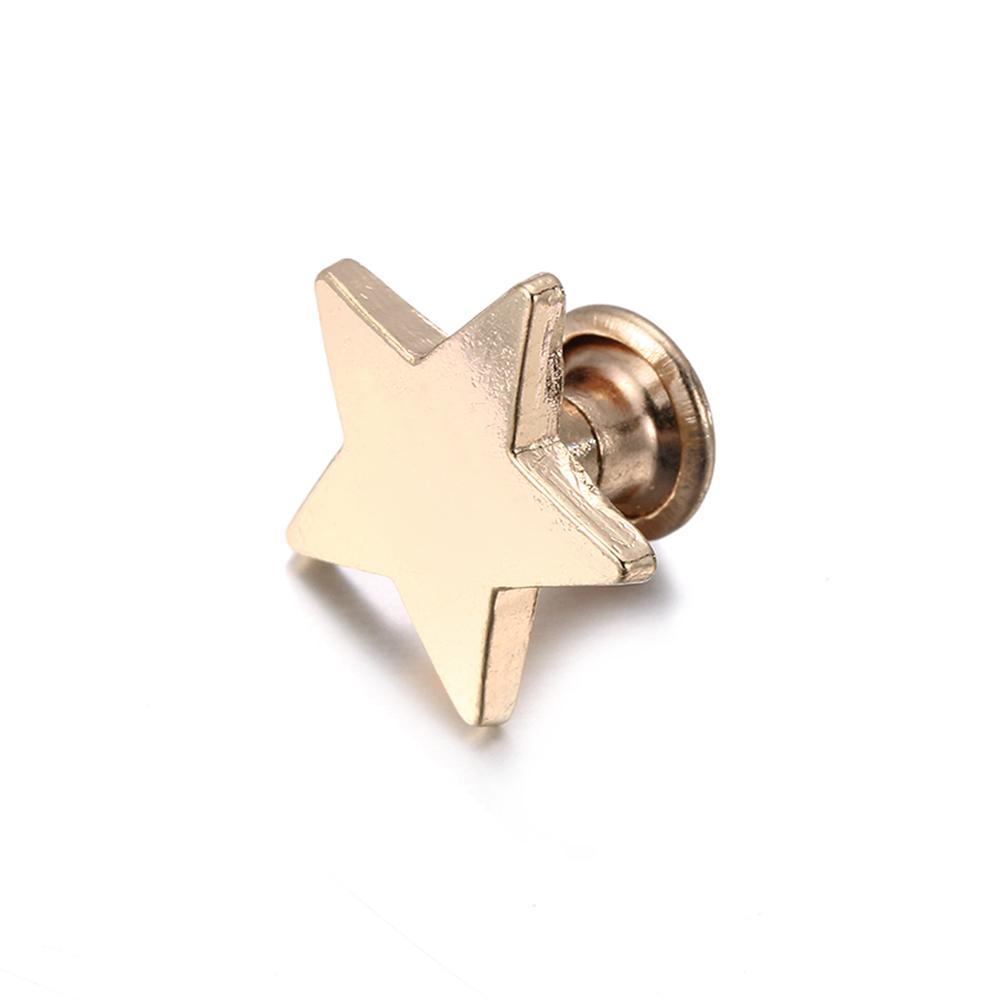 10sets(20pcs) Pants Crafts Decoration Stars Rivets Garment Scrapbooking Cloth Button