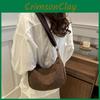 Stylish And Trendy Dumpling Bag For Women Retro Design Fashionable Canvas Tote Bag