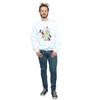 Disney Mens Mickey And Minnie Christmas Tree Sweatshirt