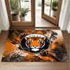 Hull City Fußball Design Kristall Samt Teppich Weiche Dekorative Matte für Schlafzimmer Eingang