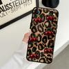 Fashion Leopard Pattern Case for Apple iPhone 17 Pro Max 16 12 15 Pro 7 8 14 13 Air XR XS MAX 11 Funda Phone Cover