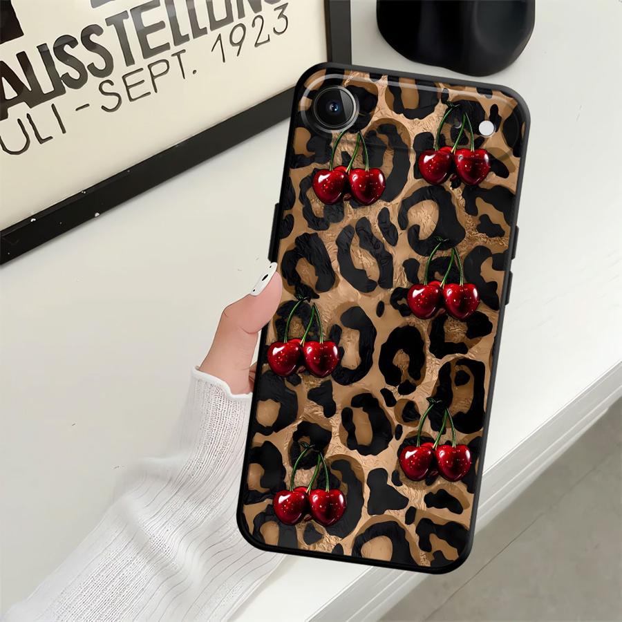 Fashion Leopard Pattern Case for Apple iPhone 17 Pro Max 16 12 15 Pro 7 8 14 13 Air XR XS MAX 11 Funda Phone Cover