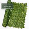 Artificial Pothos Leaf Telescopic Fence for Decoration and Privacy
