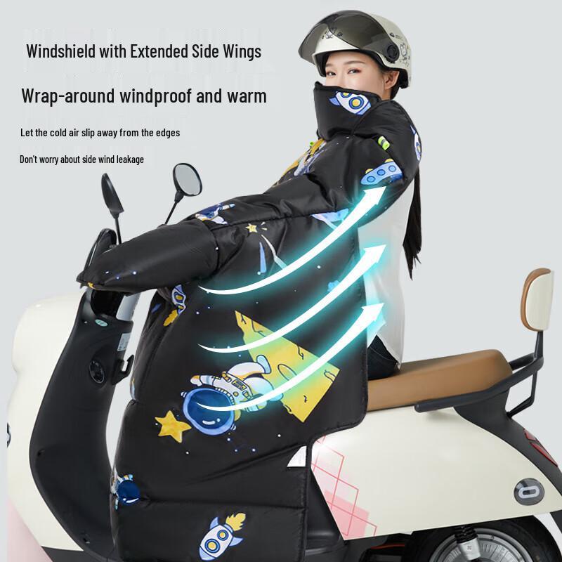 Winddichte Beindecke für Elektroroller