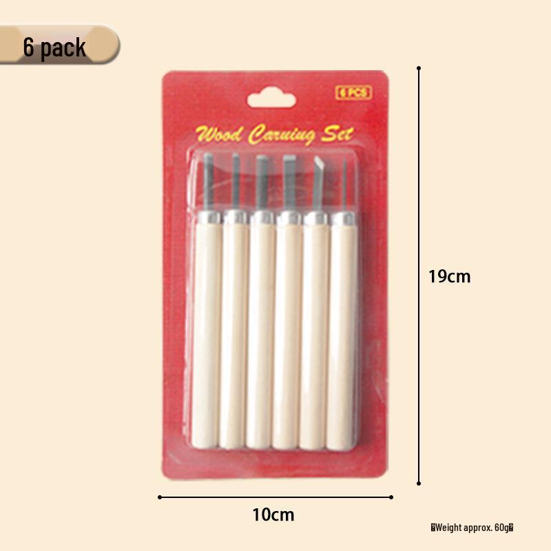 Kruso Multi-Spec Wood Carving Knife Set: 3/4/5/6/8/10/12 Pieces for Woodworking & Sculpture.