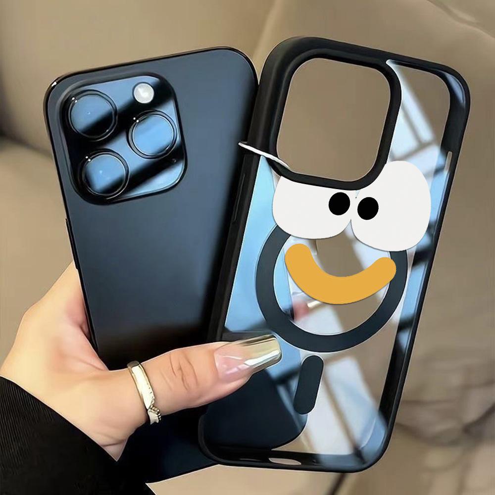 Magnetic Phone Case for iPhone 11 12 17 14 15 Pro Max 15 14 16 Pro13 14 15 16 Shockproof Case Mag-Safe Magnetic Ring Back Cover