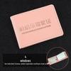 Men's 2024 New Model Leather Driver's License and Vehicle Document Holder with Protective Cover