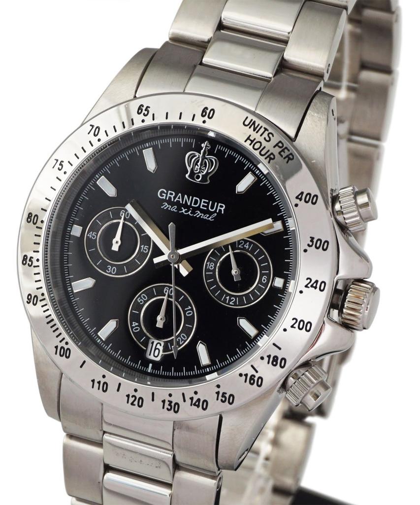 Grandeur Made in Japan 10 ATM Water Resistant Chronograph Watch JGR004W4 [GRANDEUR] Men's
