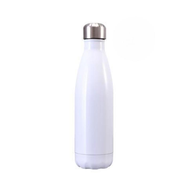 Coke Bottle Vacuum Cup Stainless Steel Insulated Sports Water Bottle Electroplating Outdoor Travel Mug 500ml