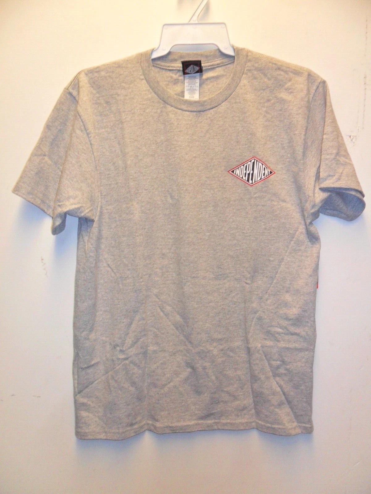 INDEPENDENT  S/S Toddler T SHIRT - Athletic Heather Grey- 110