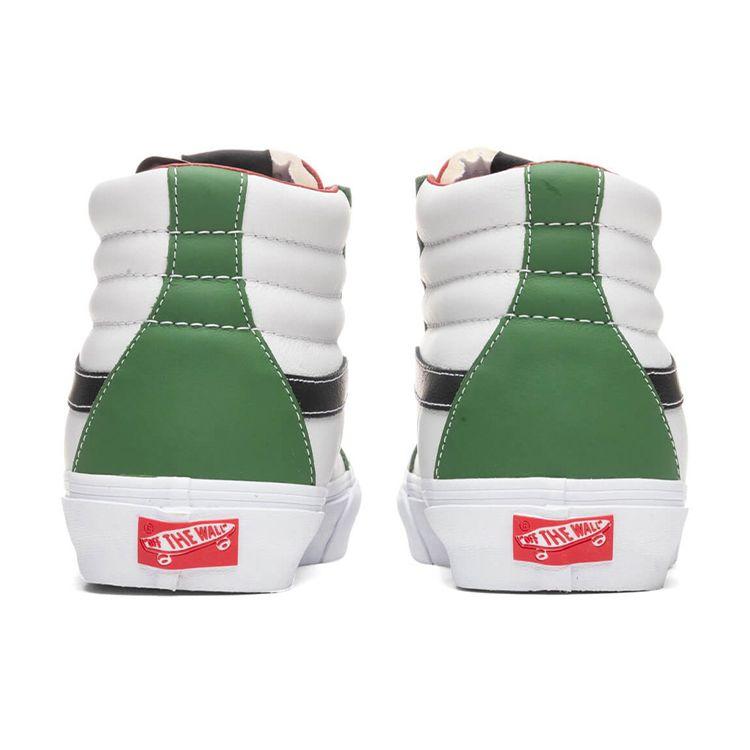 Vans Sk8-Hi Reissue EF LX Juniper Chili Pepper Unisex Sneakers White VN0A5HUX4XW