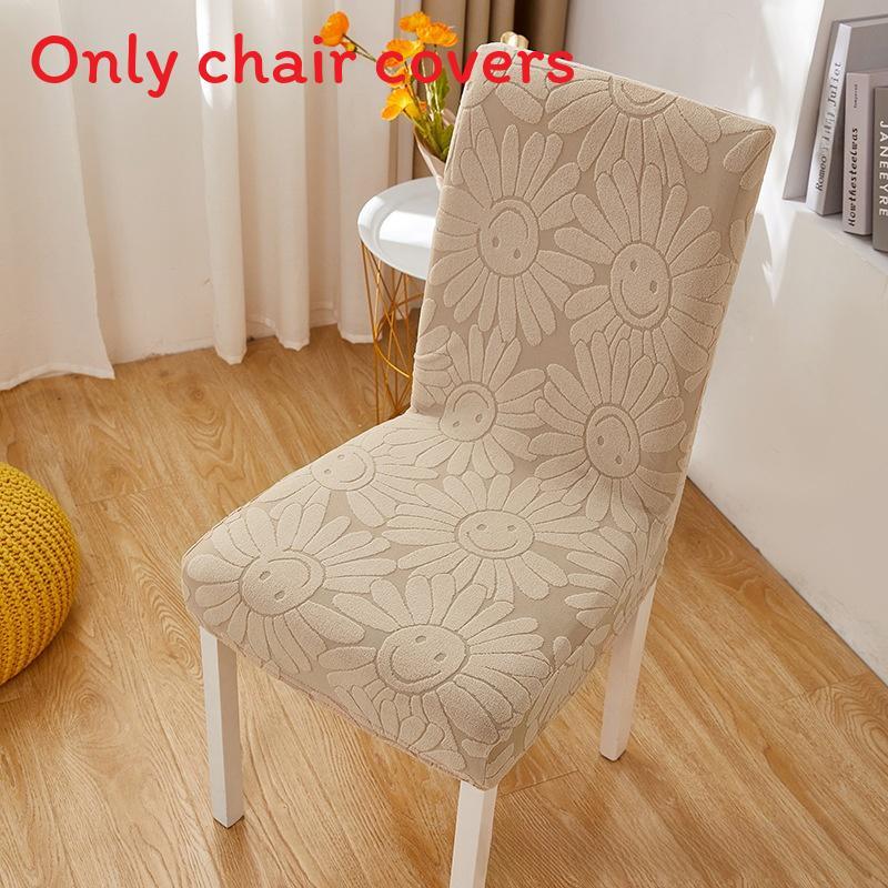 Sunflower Chair Cover With Elastic Fit For Home Dining And Allseason Protection