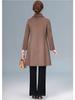 Mid-Length Double-Faced Cashmere Coat for Middle-Aged and Elderly Women - Autumn/Winter High-End Slim Wool Jacket