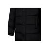 Puma Logo Print Solid Color Hooded Down Jacket Men Outerwear Black 932708-01