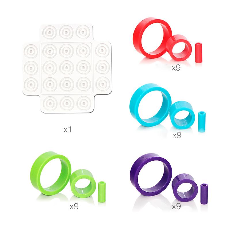 Kid Strategy Game Toy Ferrule Parent -Child Interaction Leisure Board Game Logical Thinking Training Puzzle Game Toy For Children