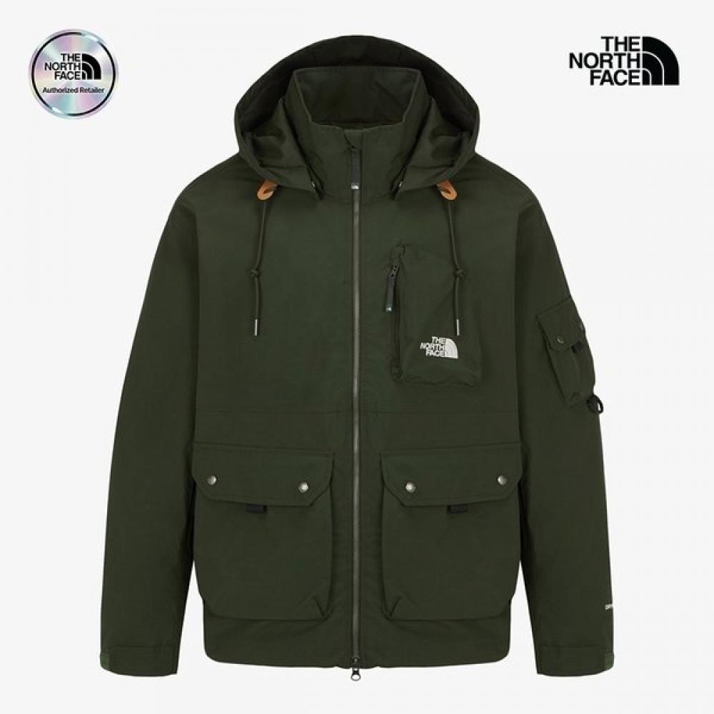 The North Face Men Utility Waterproof Jacket Dkg 95