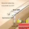 Self-Adhesive Transparent Silicone Corner Protector for Walls and Edges