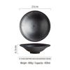 Ru Han Japanese 10-inch Red Gold Clay Serving Bowl