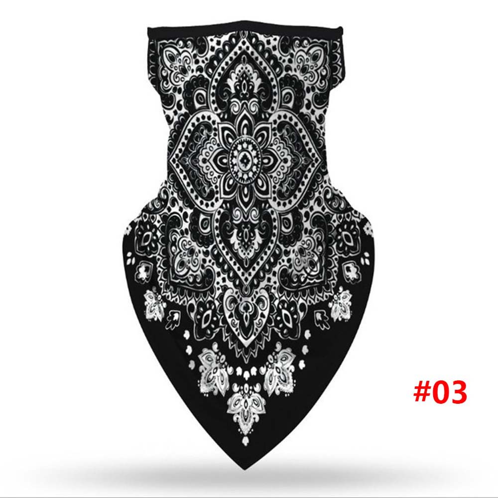 

Бандана Ветрозащитная Защитная Шелковая Повязка для Верховой Езды Велоспорта Шарф Защита Шеи Маска для Рта Маска для Лица C