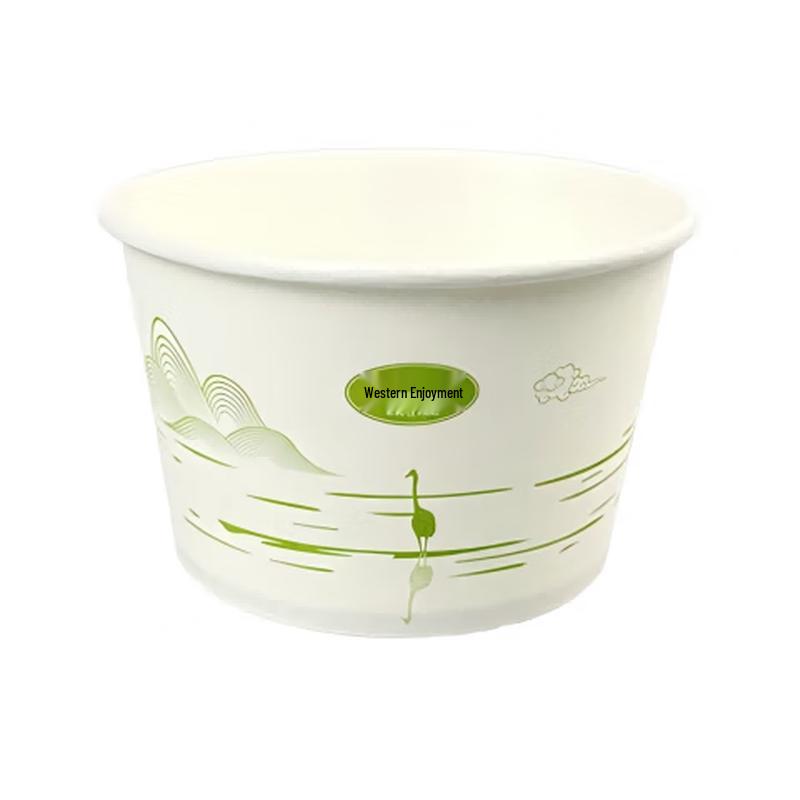 Thickened Disposable Paper Bowls