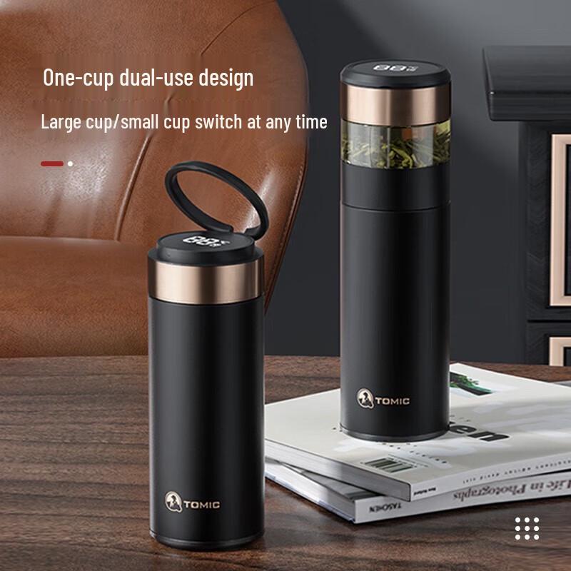 TOMIC Smart Temperature Display Insulated Tea Mug