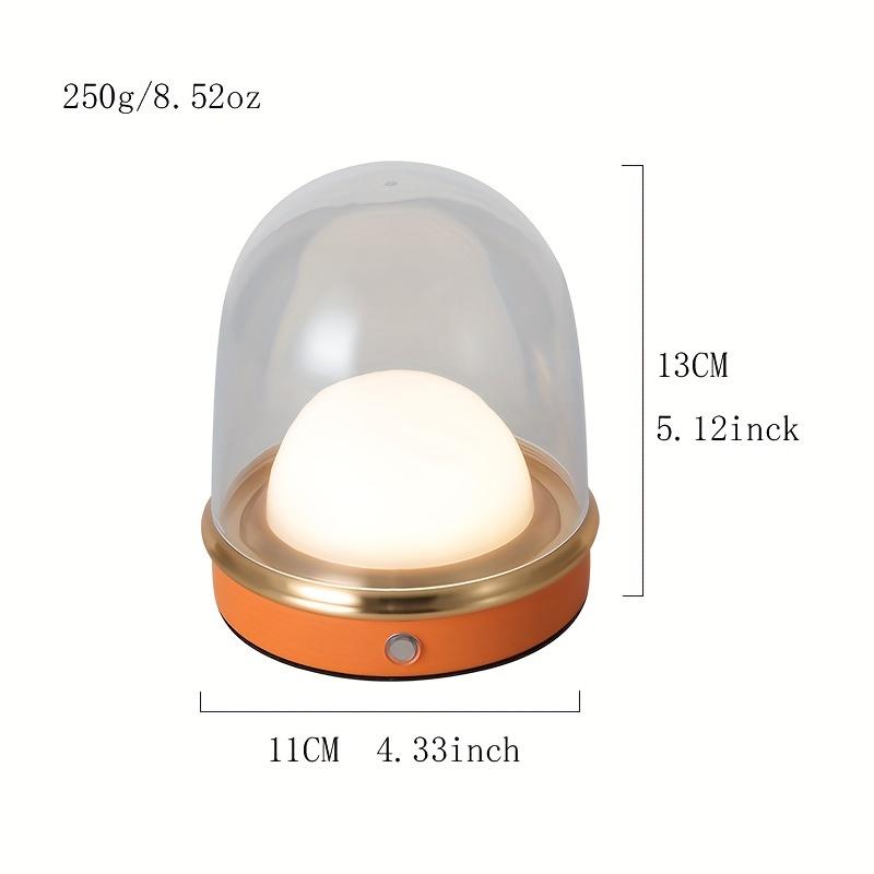 

Простая и креативная настольная лампа для атмосферы, 3-цветная маленькая лампа с сенсорным датчиком, 3-цветная регулируемая, перезаряжаемая беспроводная лампа Rea changeable