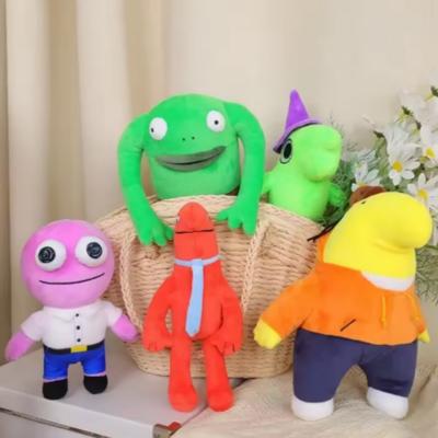 28 ס"מ חברים מחייכים צעצועי קטיפה מר צפרדע ילדים ממולאים בובות צעצוע Kawaii מתנות בובות קישוט הבית צעצוע חברים מחייכים לילדים