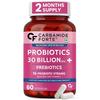 Carbamide Forte 30 Billion Probiotics Supplement | Gut Cleanse Detox | Gut Health Supplement with Prebiotics and Probiotics