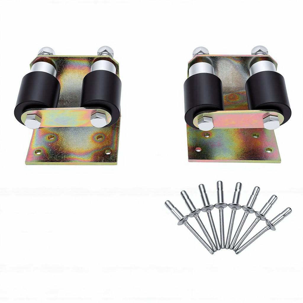 Lower Roller Bracket Kit 13 04401 Driver and Passenger Side Replacement for Peterbilt 379 Trucks