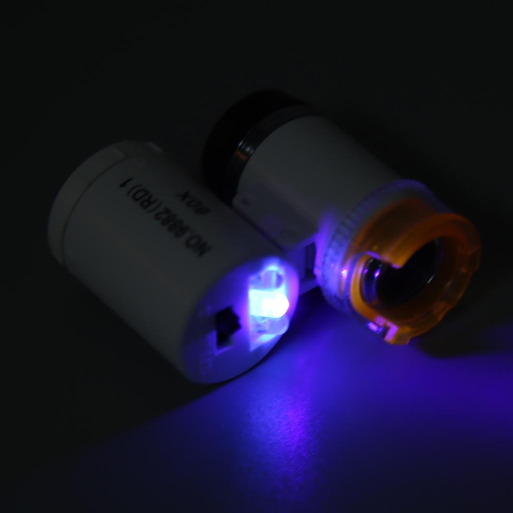   Microscope Money Detect Function Portable Clrer Imaging Wide Irradiation Range LED Microscope