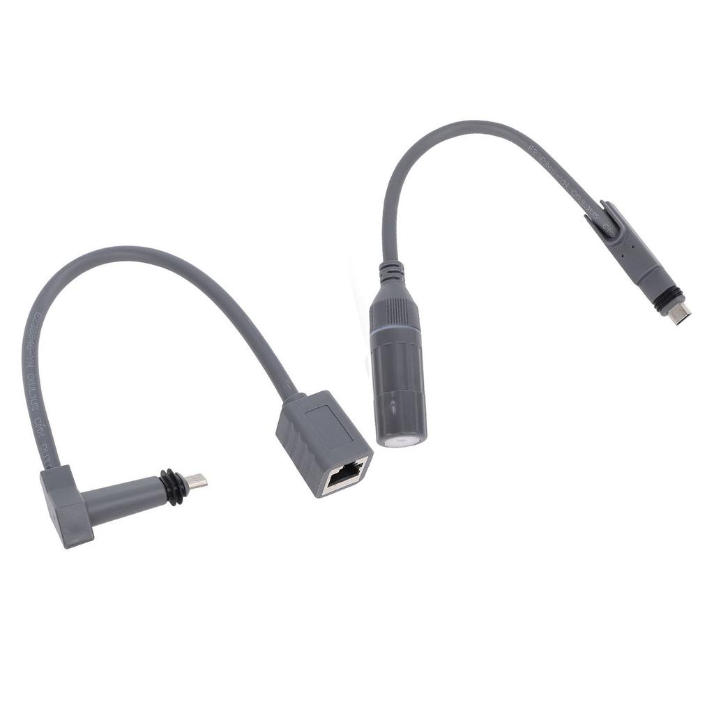 2Pcs SPX Plug to Female RJ45 Adapter 26AWG Stable Connection Flexible Use Router Ethernet Connector Adapter for Gen 2