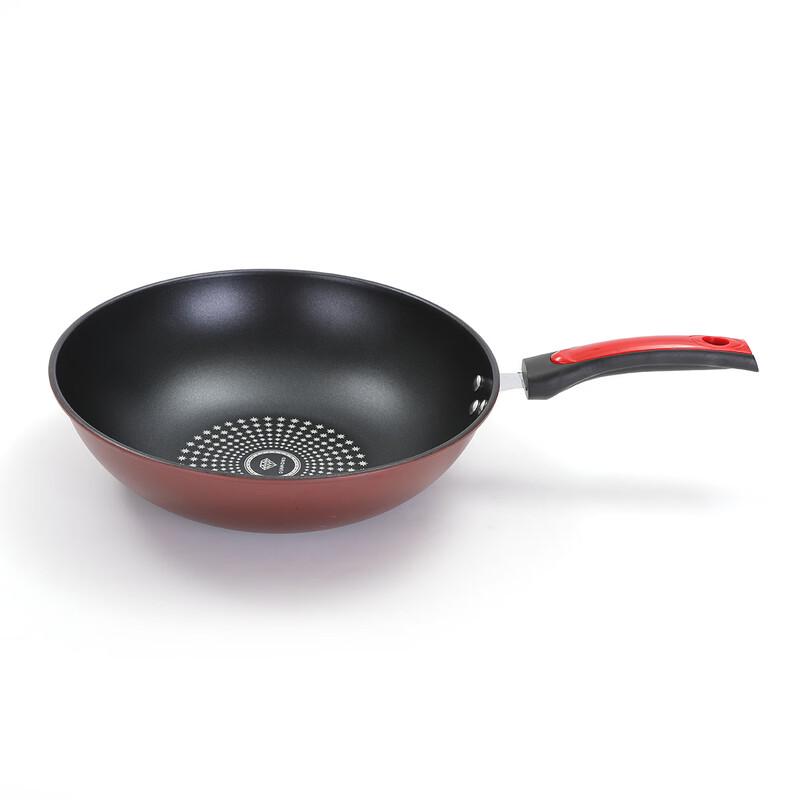

Zhi Shi 32CM Crystal Diamond Non-stick Frying Wok
