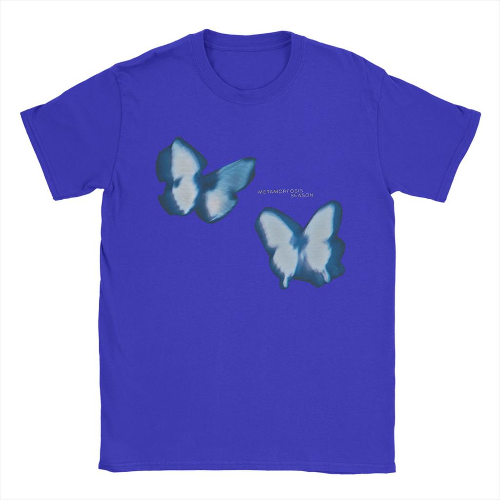 Butterfly Aitana T Shirt Men 100% Cotton Funny T-Shirts Crewneck Tee Shirt Short Sleeve Clothing Printing