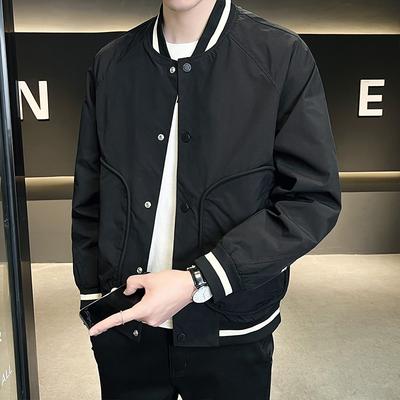 Manteau nouveau printemps et automne version coréenne tendance décontracté polyvalent grande taille veste homme sur vêtements