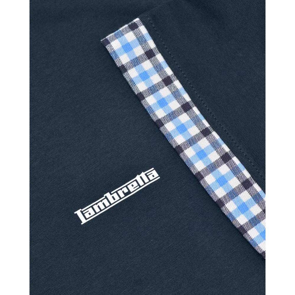 Lambretta Mens Gingham Big & Tall Polo Shirt