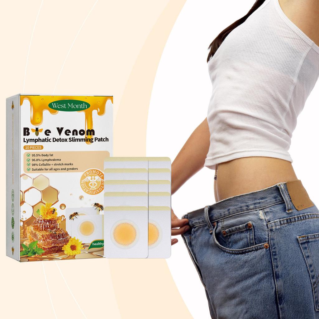 West Month Bee Venom Body Shaping Patches 10 Pieces For Firming And Sculpting Skin