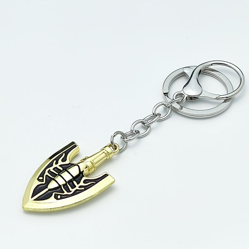 Golden Wind Stand Arrow Keychain - JOJO's Bizarre Adventure Backpack Charm