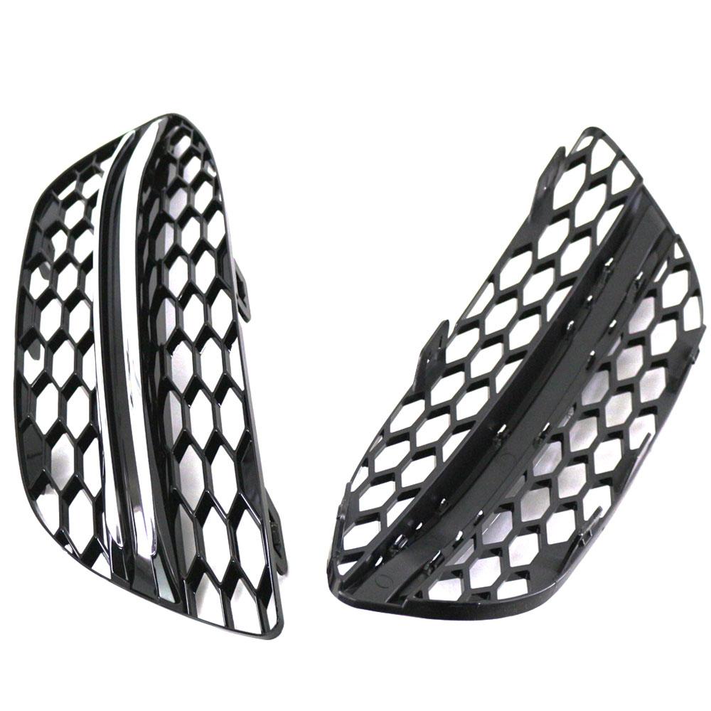 Front Bumper Grille Fog Light Cover Chrome Trims For Mercedes-Benz C- Class W205 C180 C200 C250 2015 2016 2017 2018 2019
