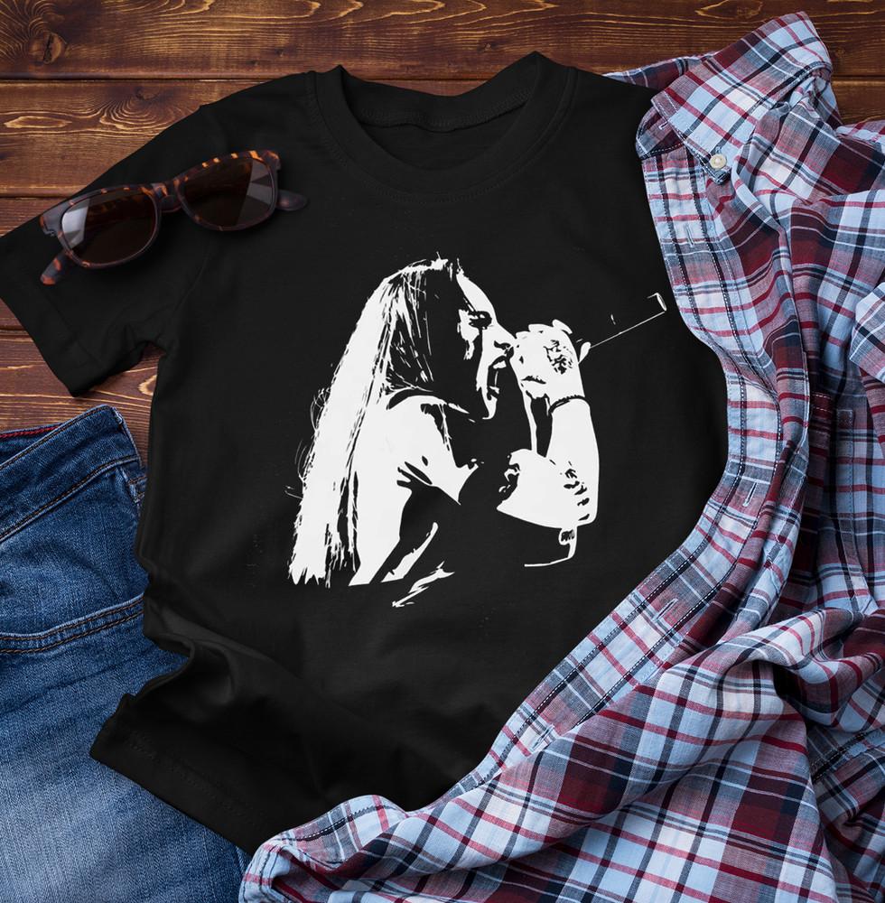 New Hot Tatiana Shmayluk Jinjer Band Black Full Shirt Unisex T-Shirt XL