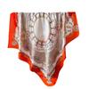 Luxury Chain Satin Imitation Silk Printing Large Square Scarf Silk Scarf Shawl Headscarf Neck Protection Scarf