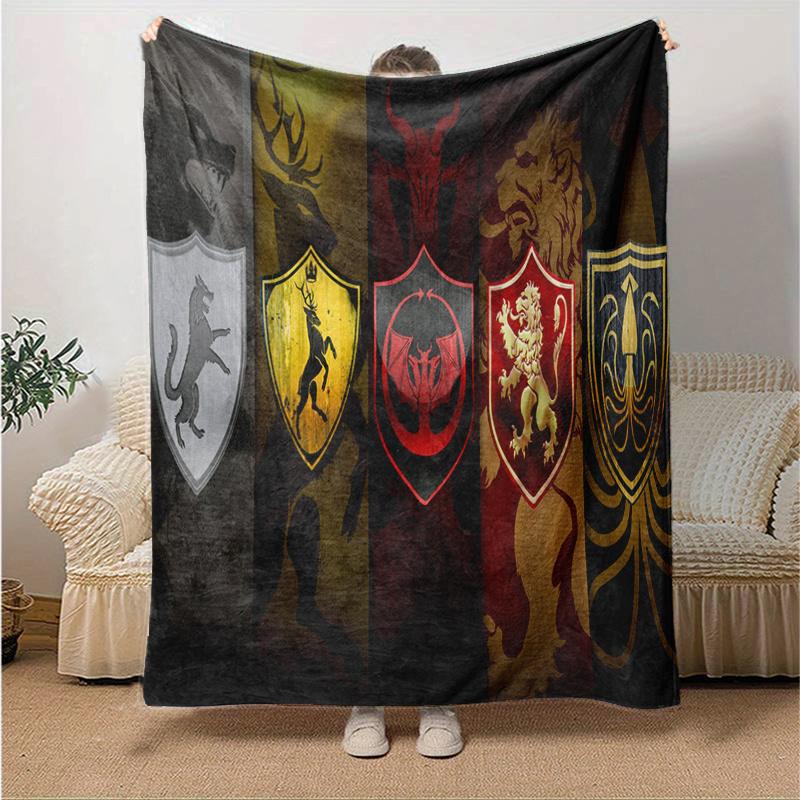 Game of Thrones Sigils Wallpapers HDPrint Blanket, Soft Blanket For Sofa Office Bed And Travelling Daughter Birthday Gift esj320