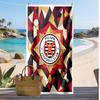 Fulham Football Print Beach Towel, Large Soft Quick Dry Towel for Beach Camping Swimming